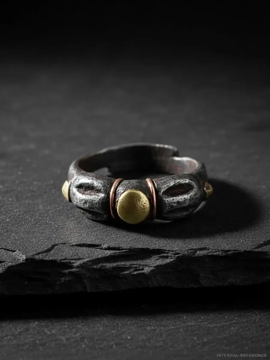 Thokcha Open Form Ring