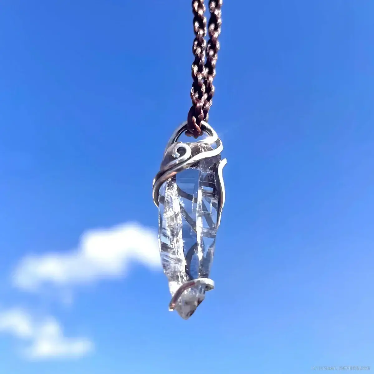 Clear Quartz Necklace · Form 091