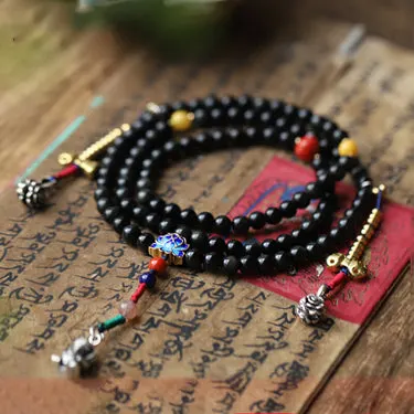108-Bead Intention Mala Necklace · view 1