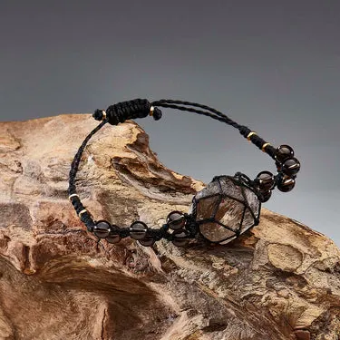 Smoky Quartz Grounding Bracelet · view 1