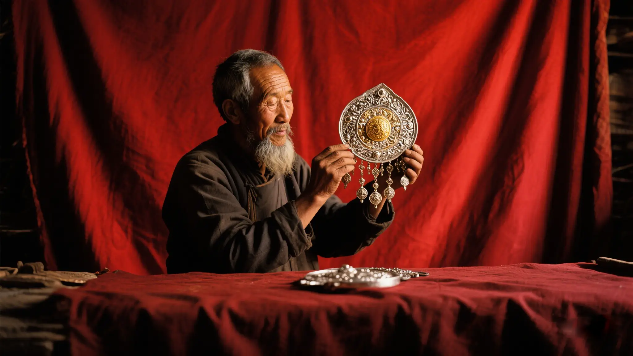 Tsering Treasures mixed-metal campaign artwork