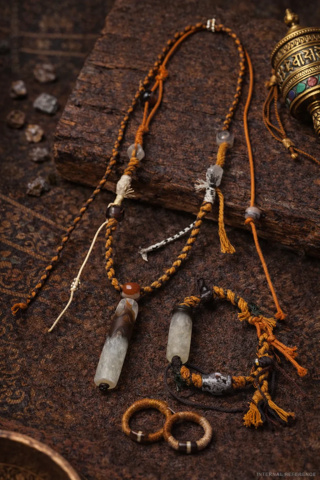Agate & Copper Bracelet