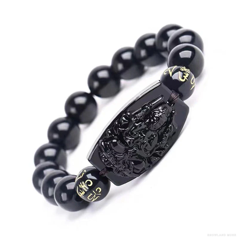 Obsidian Zodiac Bracelet · view 1