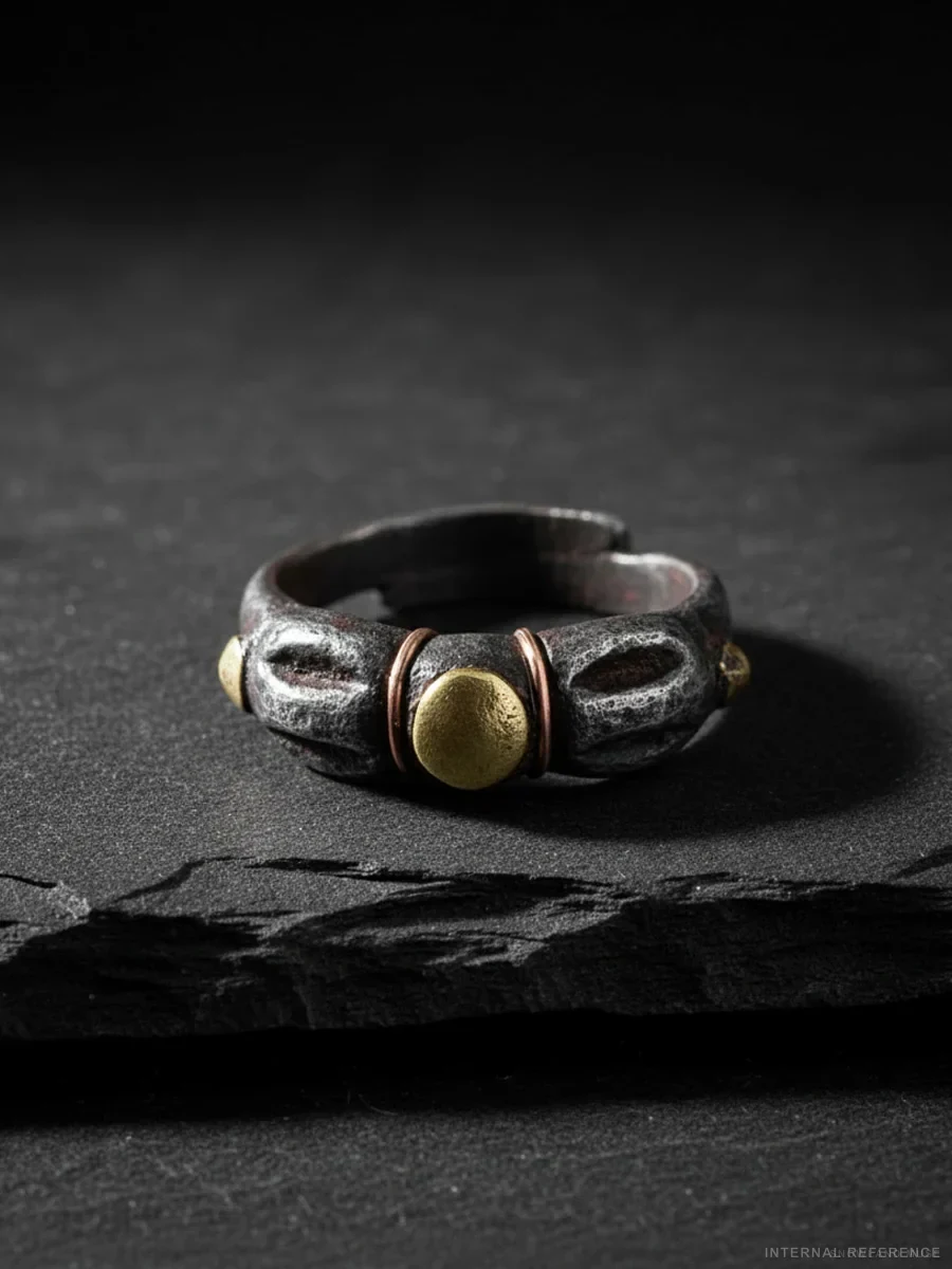 Thokcha Open Form Ring