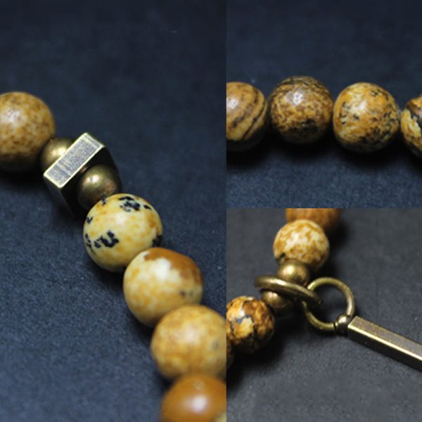 Snowland Muse Distressed Design Copper Luck Bracelet - Image 3
