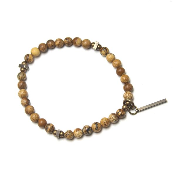 Snowland Muse Distressed Design Copper Luck Bracelet - Image 4