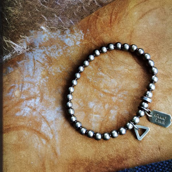 Snowland Muse Retro Pure Copper Brass Luck Bracelet - Image 3