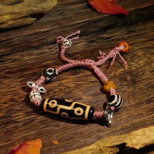NINE EYES DZI BEADS TIBETAN MILLENNIUM DZI BEADS
